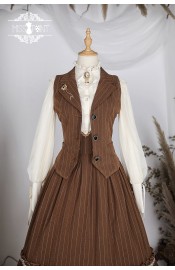 Miss Point Rose Doll SP Striped Vest(Reservation/Full Payment Without Shipping)